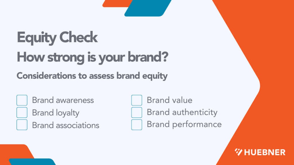 brand equity checklist